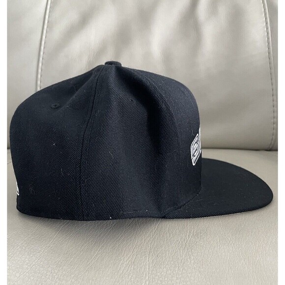 VTG San Antonio Spurs Mitchell & Ness Hardwood Classic Fitted 7 1/2 Never Worn - Picture 4 of 8